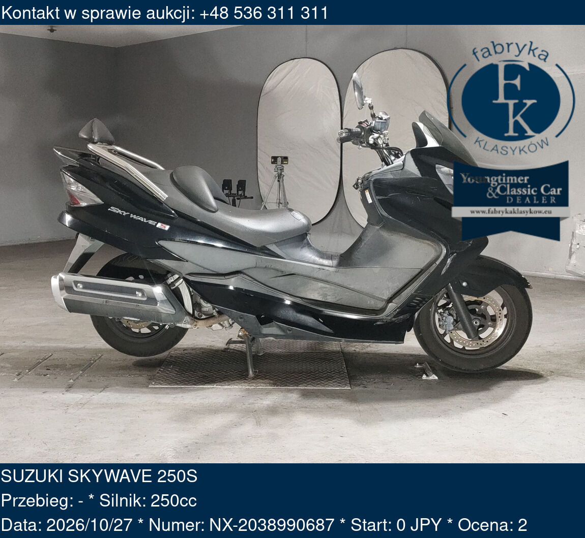 SUZUKI SKYWAVE 250S  - zdjęcie 2
