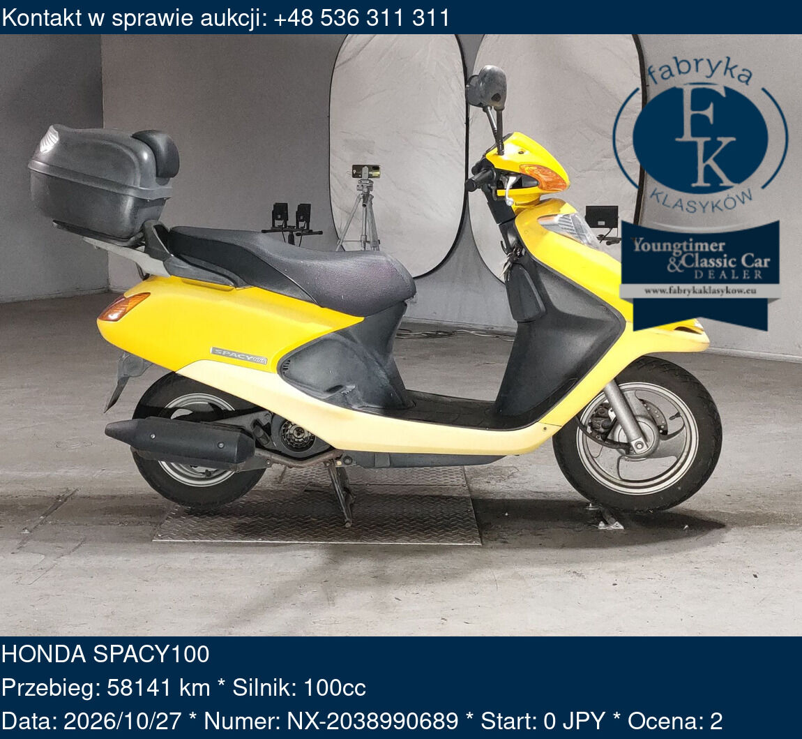 HONDA SPACY100  - zdjęcie 2