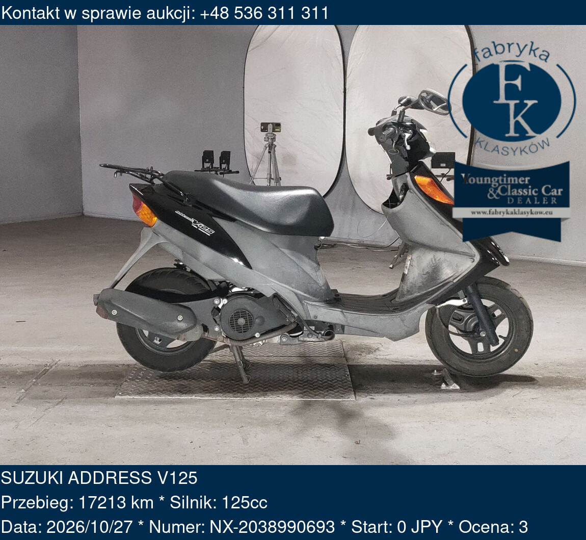 SUZUKI ADDRESS V125  - zdjęcie 2