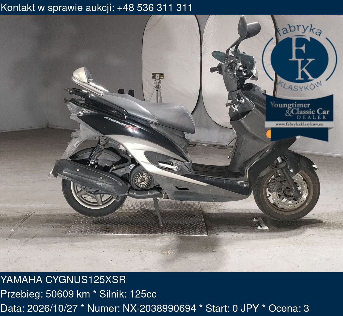 YAMAHA CYGNUS125XSR  - zdjęcie 2