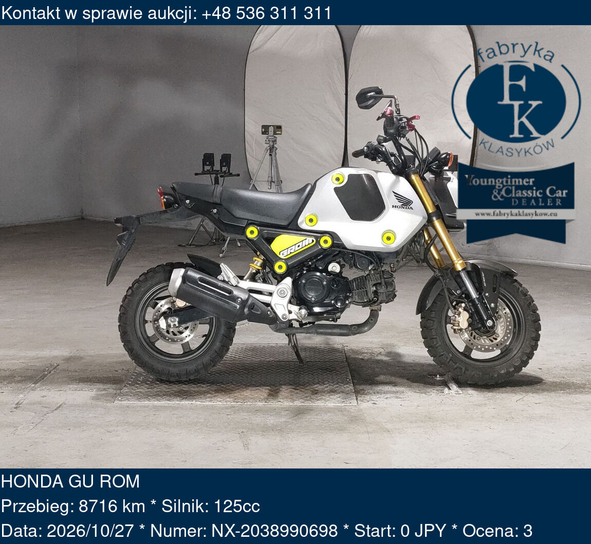 HONDA GU ROM  - zdjęcie 2