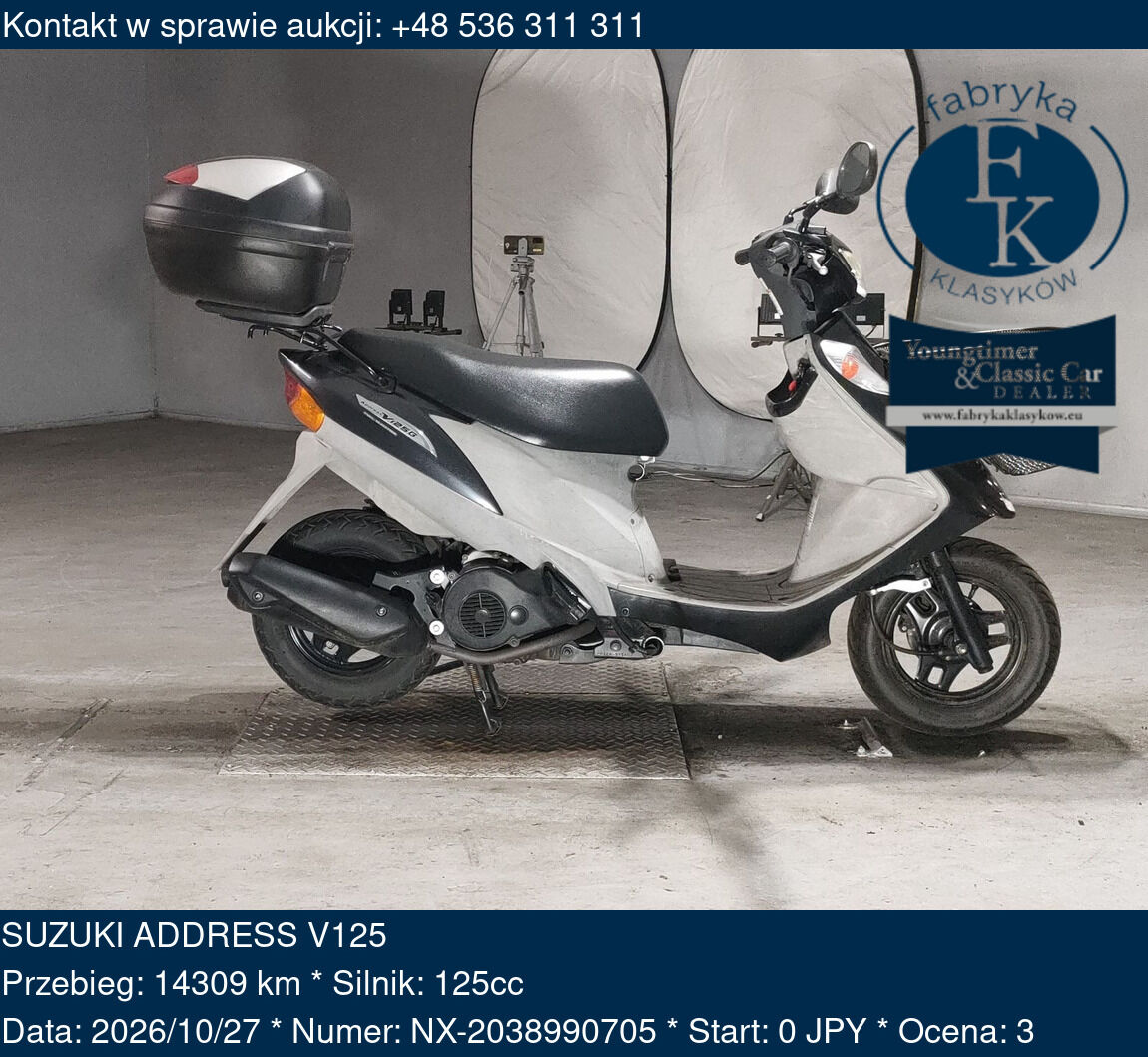 SUZUKI ADDRESS V125  - zdjęcie 2