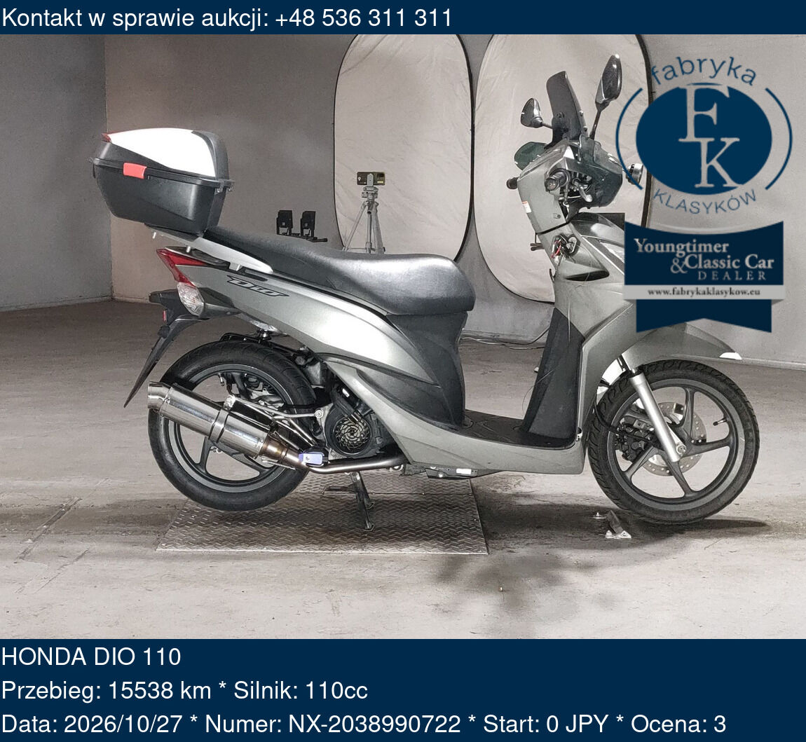 HONDA DIO 110  - zdjęcie 2