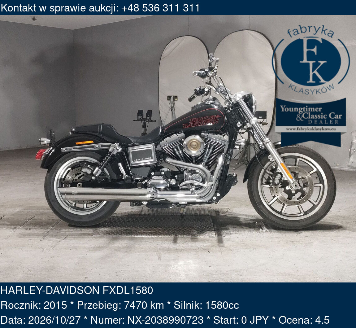 HARLEY-DAVIDSON FXDL1580 2015 - zdjęcie 2