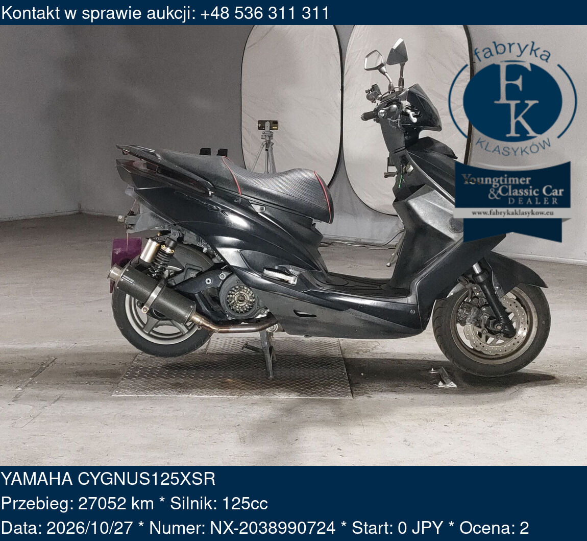 YAMAHA CYGNUS125XSR  - zdjęcie 2