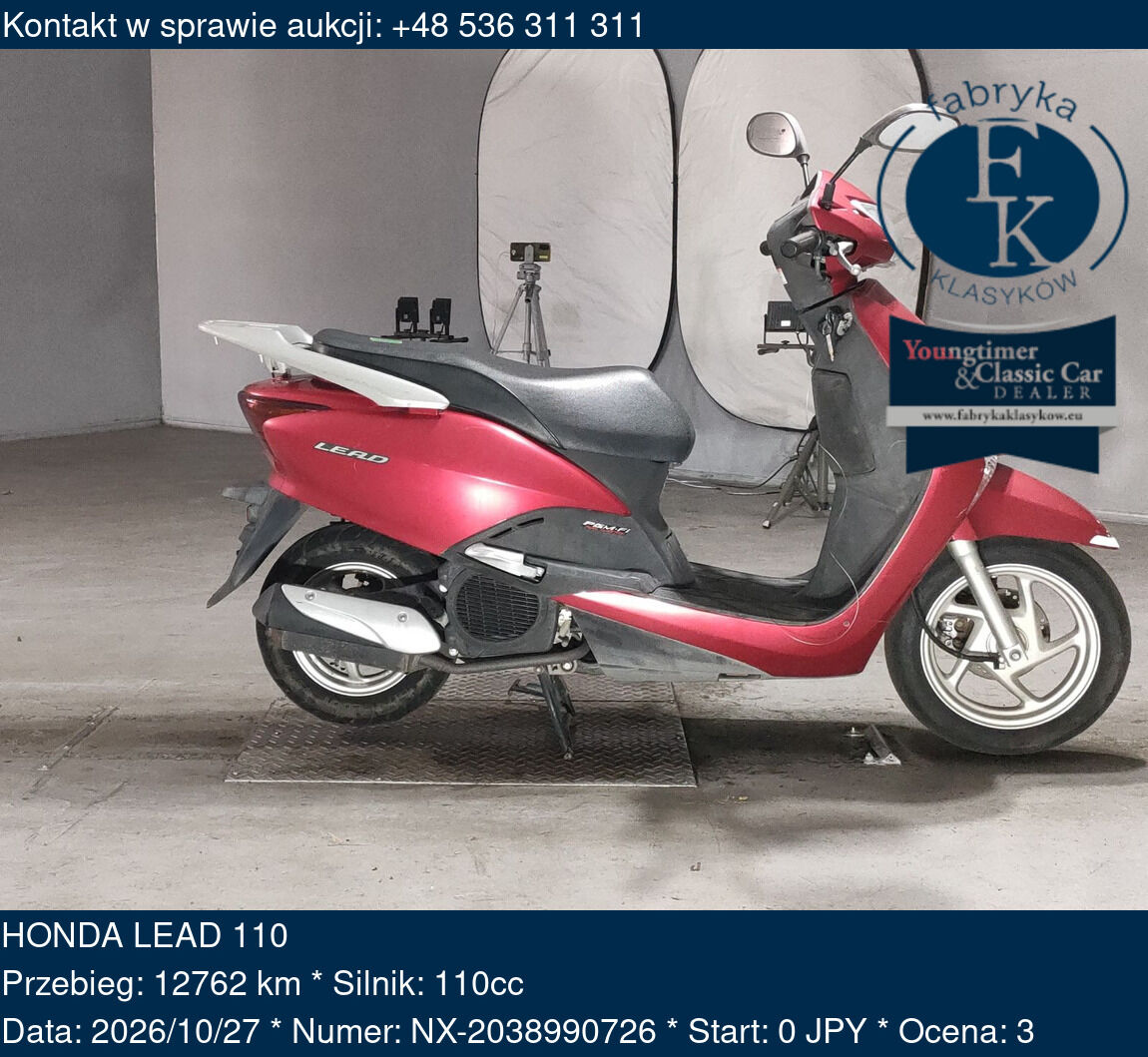 HONDA LEAD 110  - zdjęcie 2