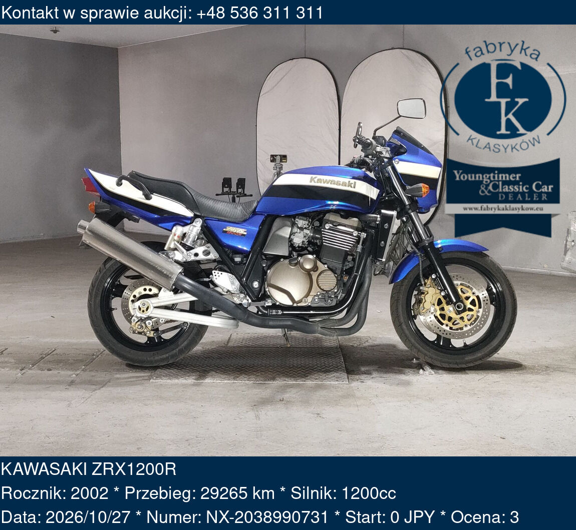 KAWASAKI ZRX1200R 2002 - zdjęcie 2