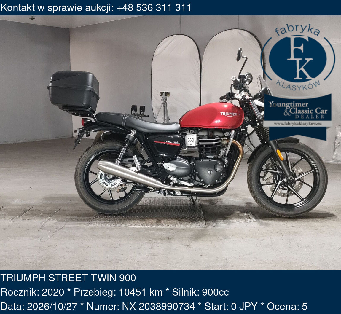 TRIUMPH STREET TWIN 900 2020 - zdjęcie 2