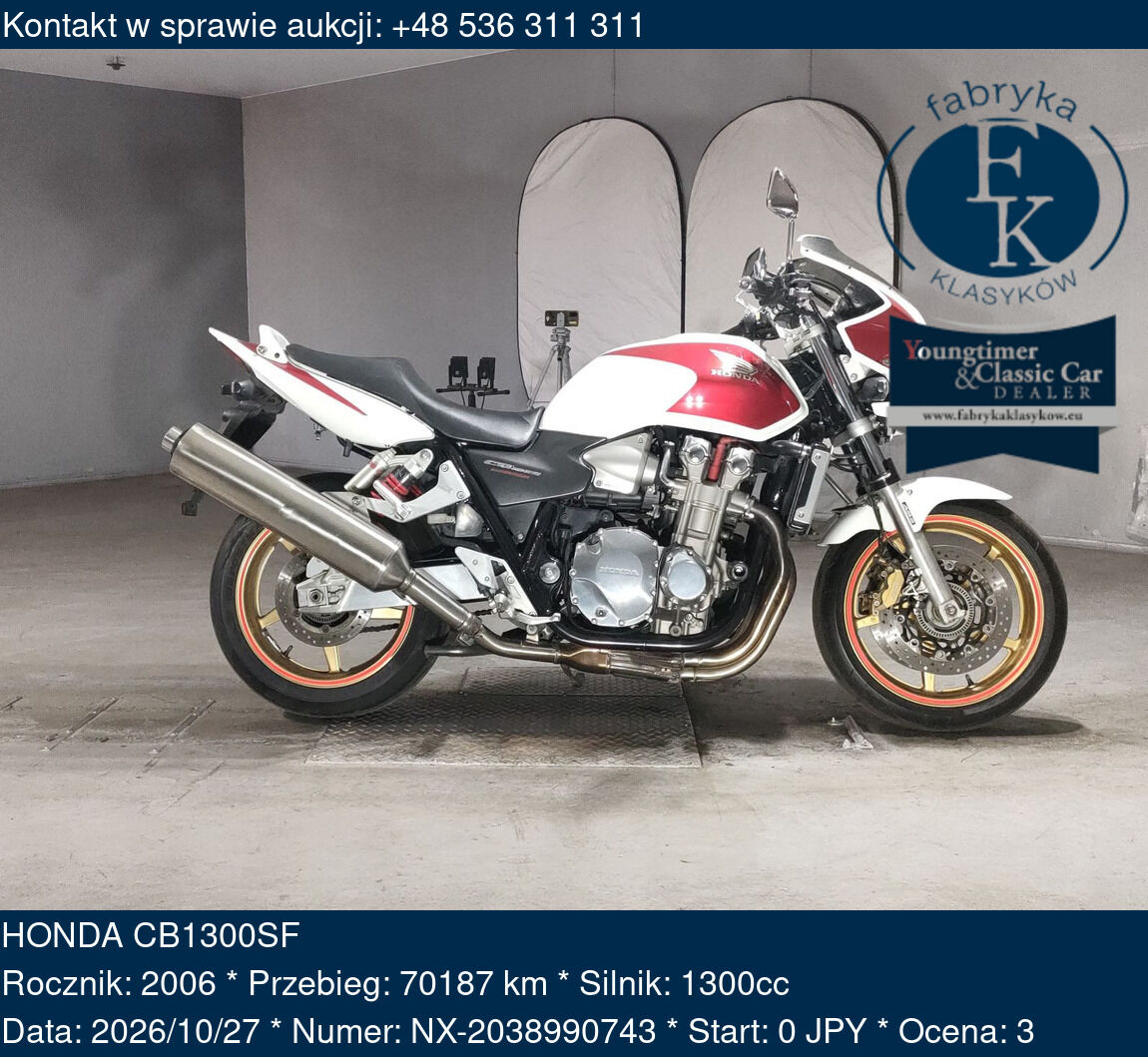 HONDA CB1300SF 2006 - zdjęcie 2