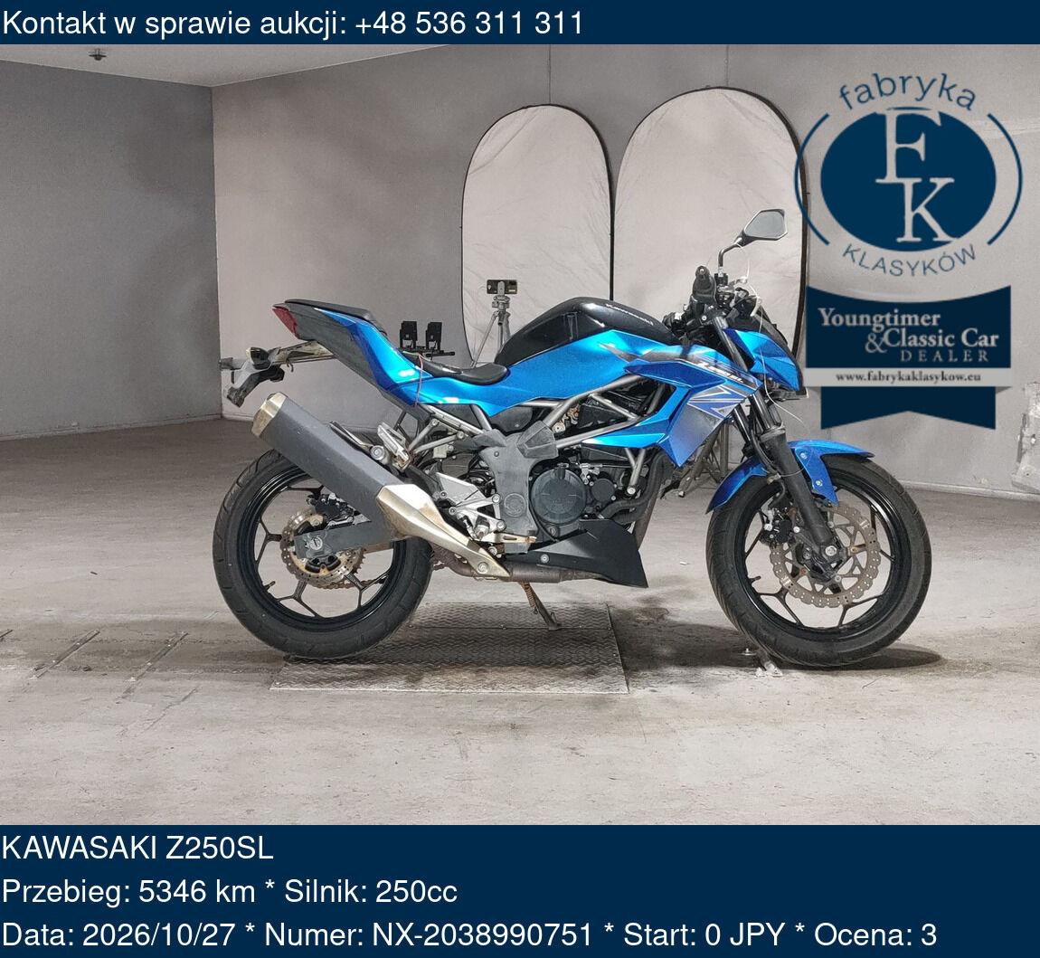 KAWASAKI Z250SL  - zdjęcie 2
