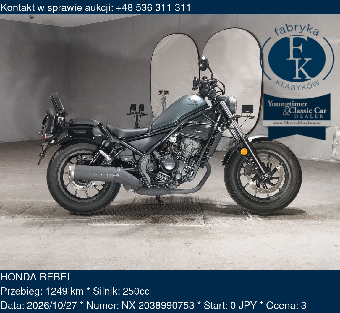 HONDA REBEL  - zdjęcie 2