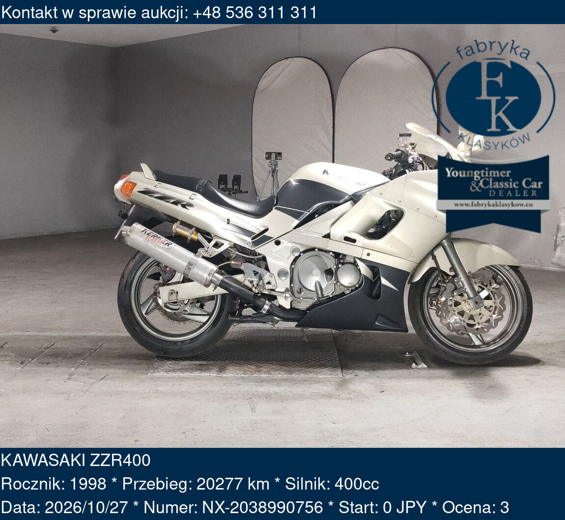 KAWASAKI ZZR400 1998 - zdjęcie 2