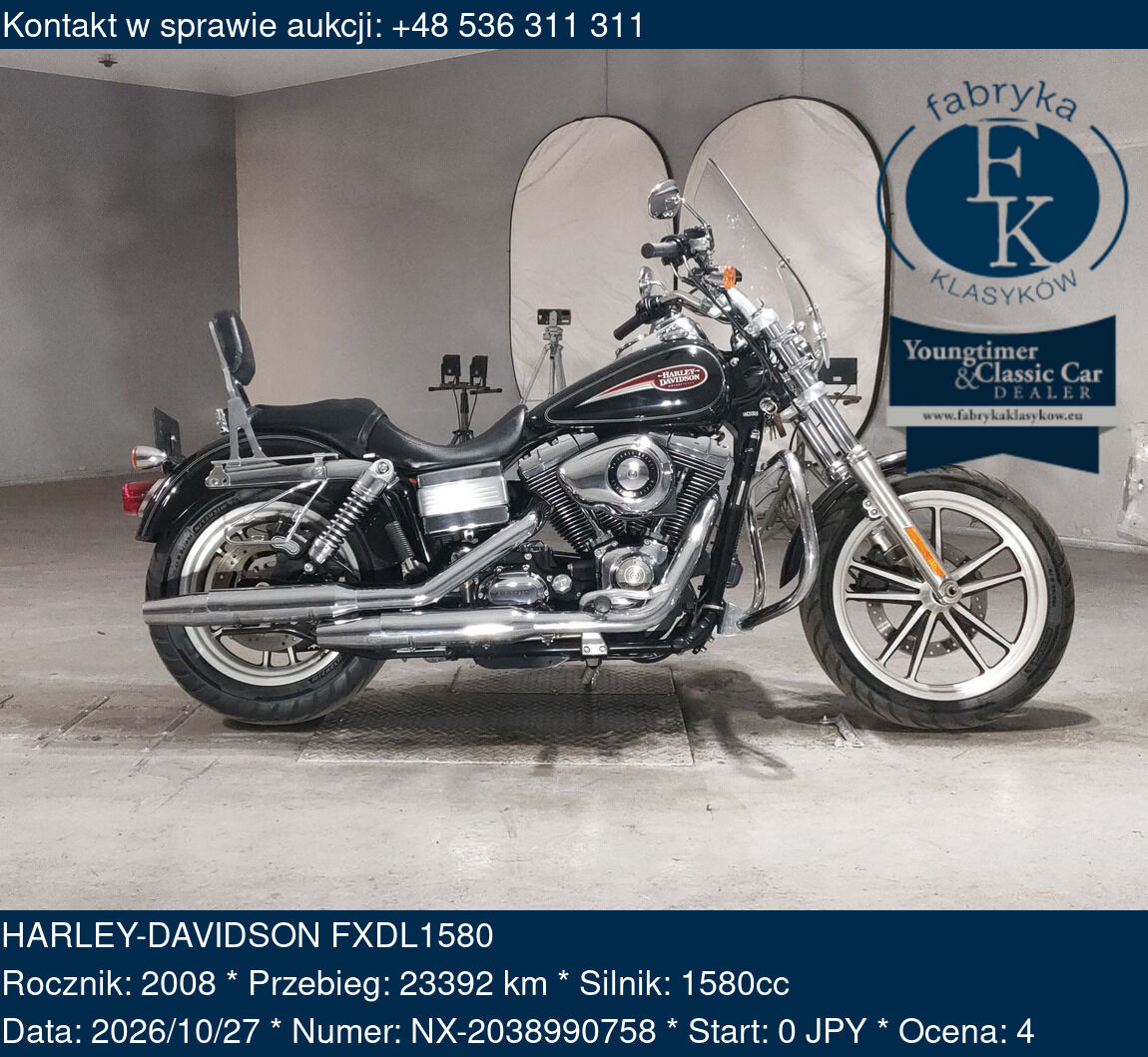 HARLEY-DAVIDSON FXDL1580 2008 - zdjęcie 2