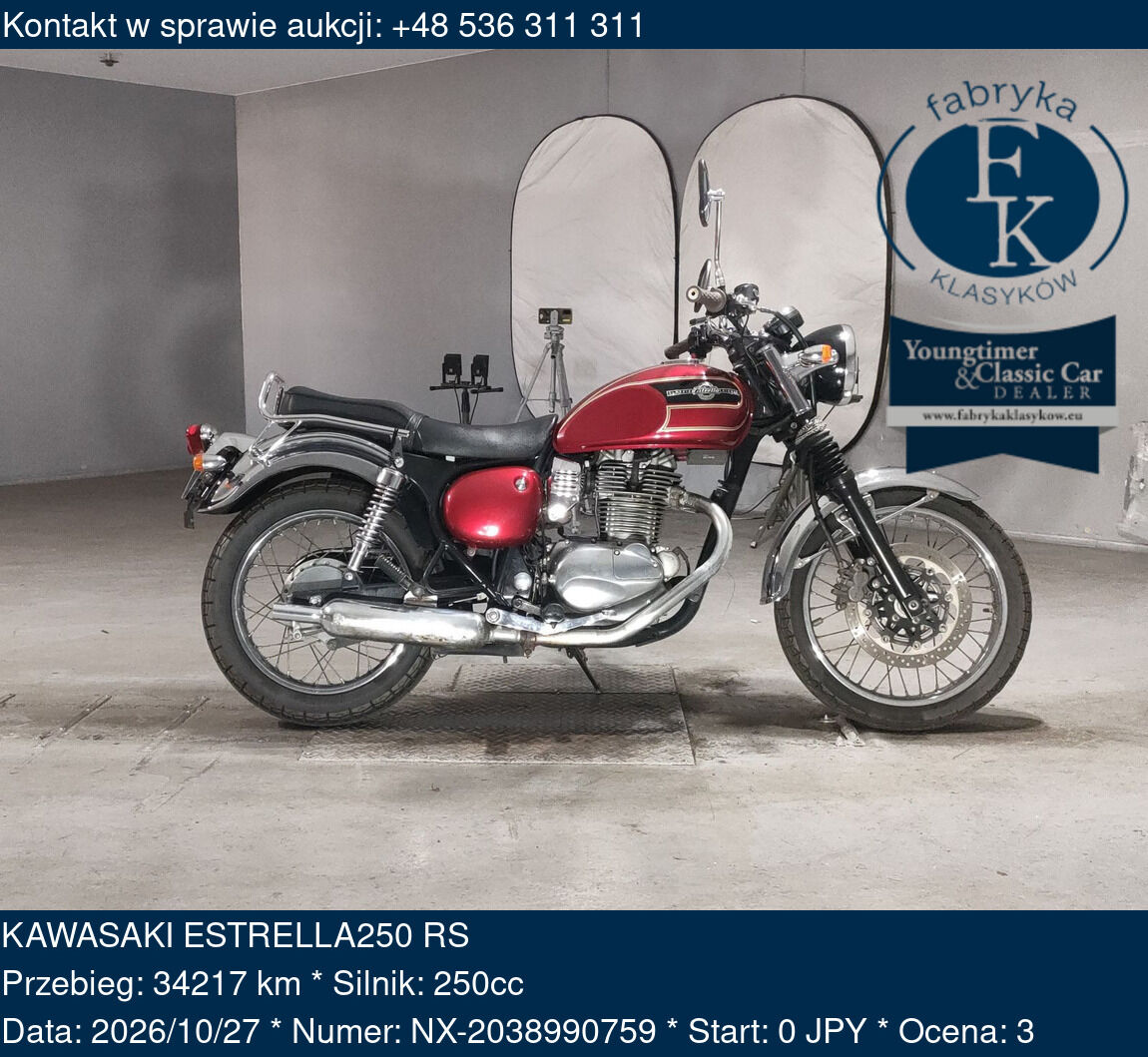 KAWASAKI ESTRELLA250 RS - zdjęcie 2