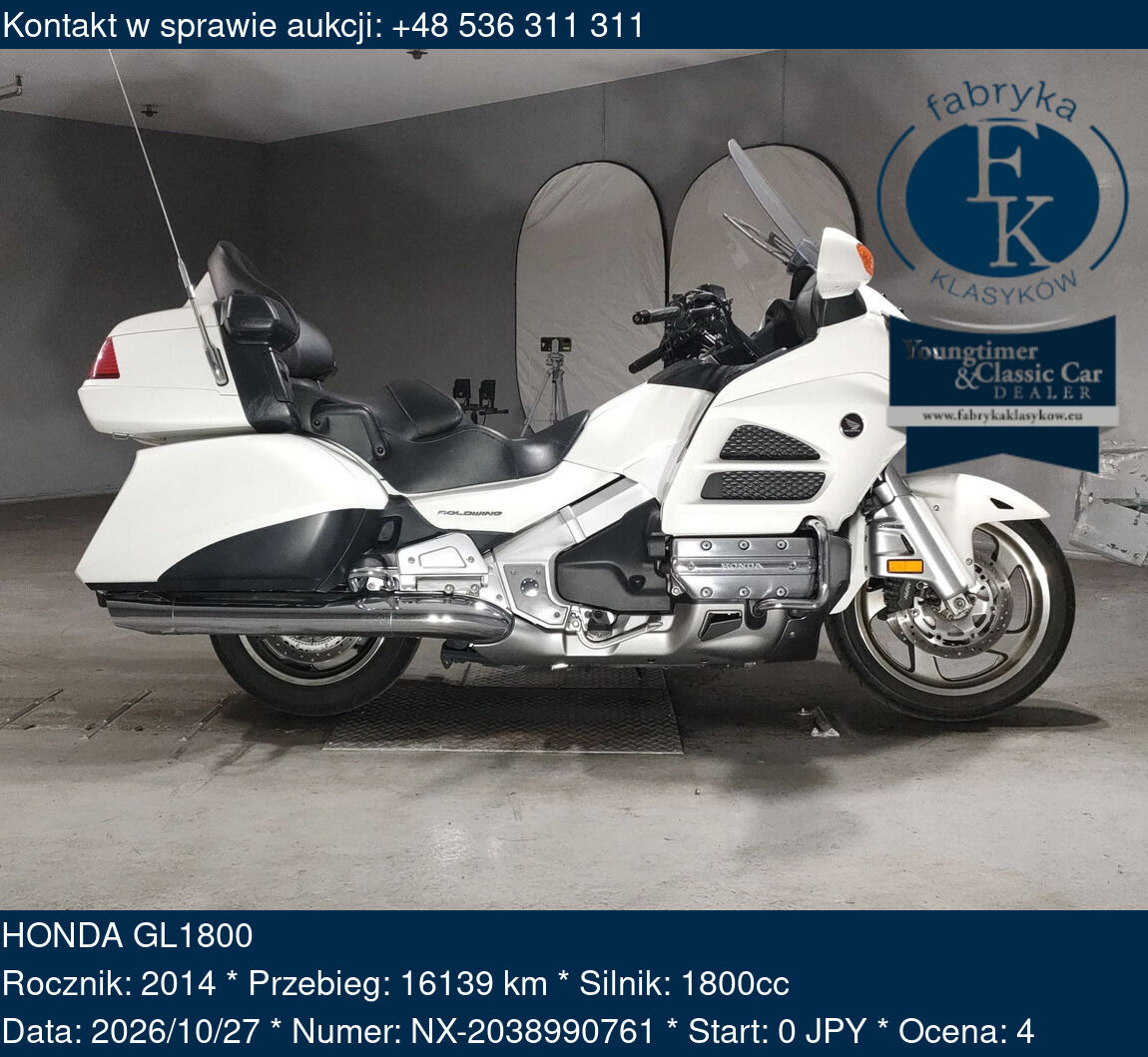 HONDA GL1800 2014 - zdjęcie 2