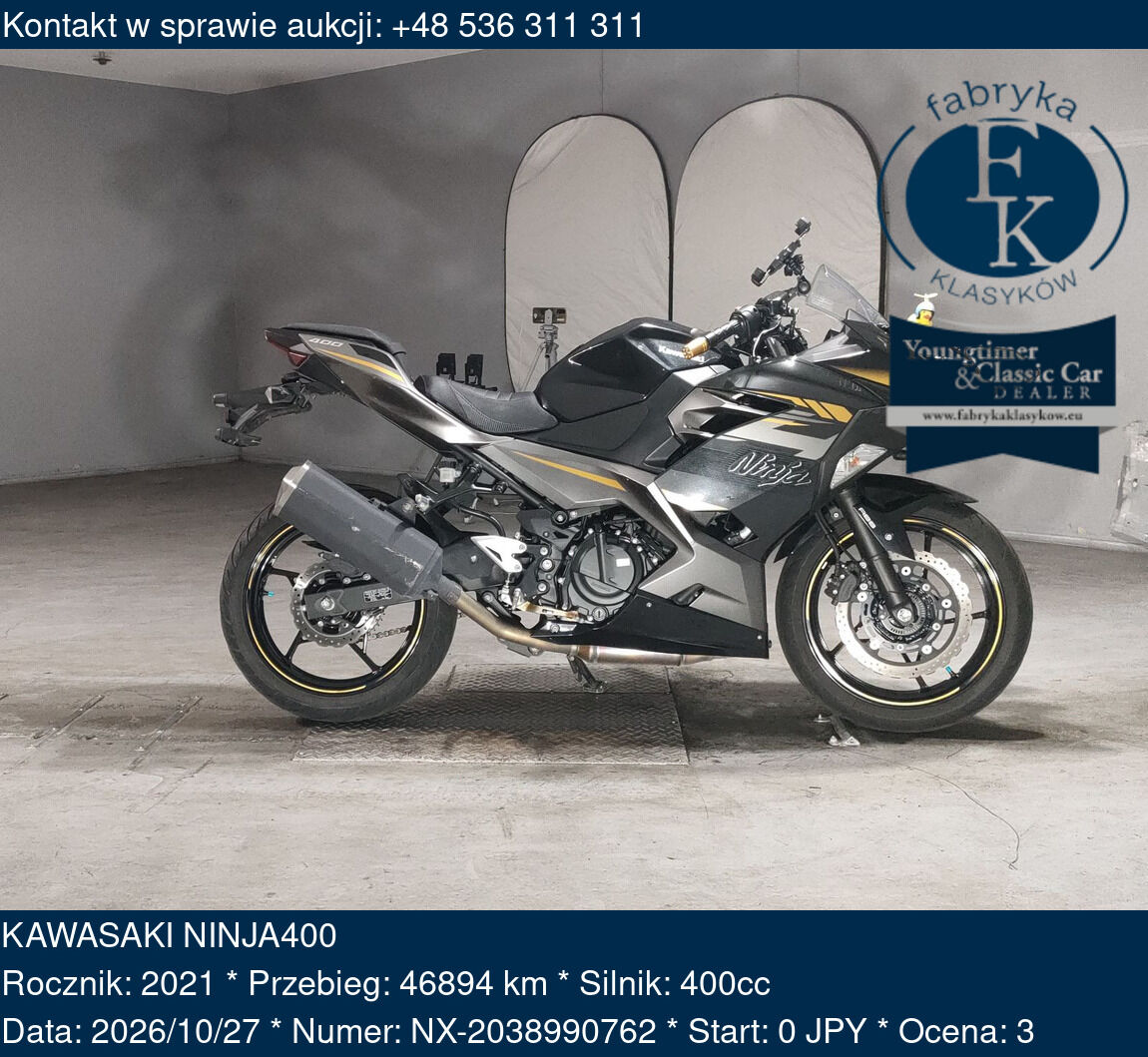 KAWASAKI NINJA400 2021 - zdjęcie 2