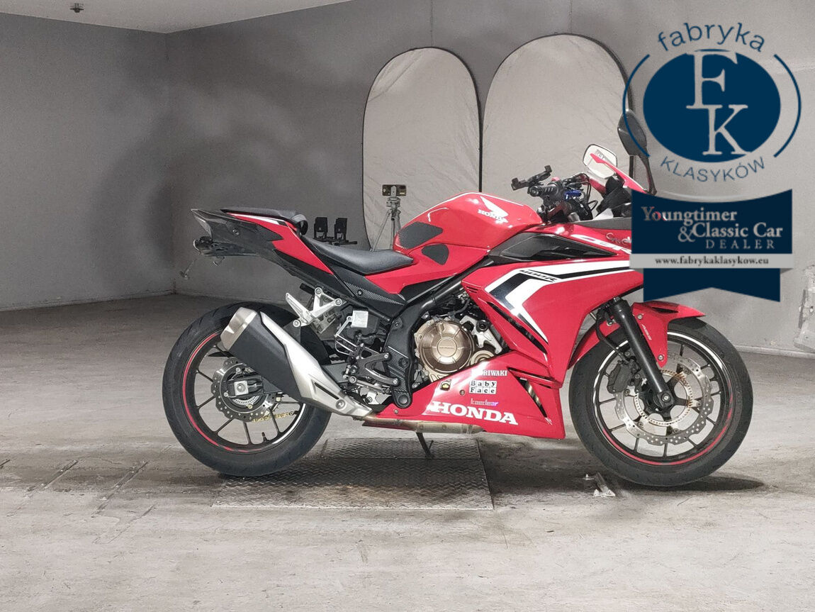 HONDA CBR400R 2020 - aukcja, lot NX-2038990764