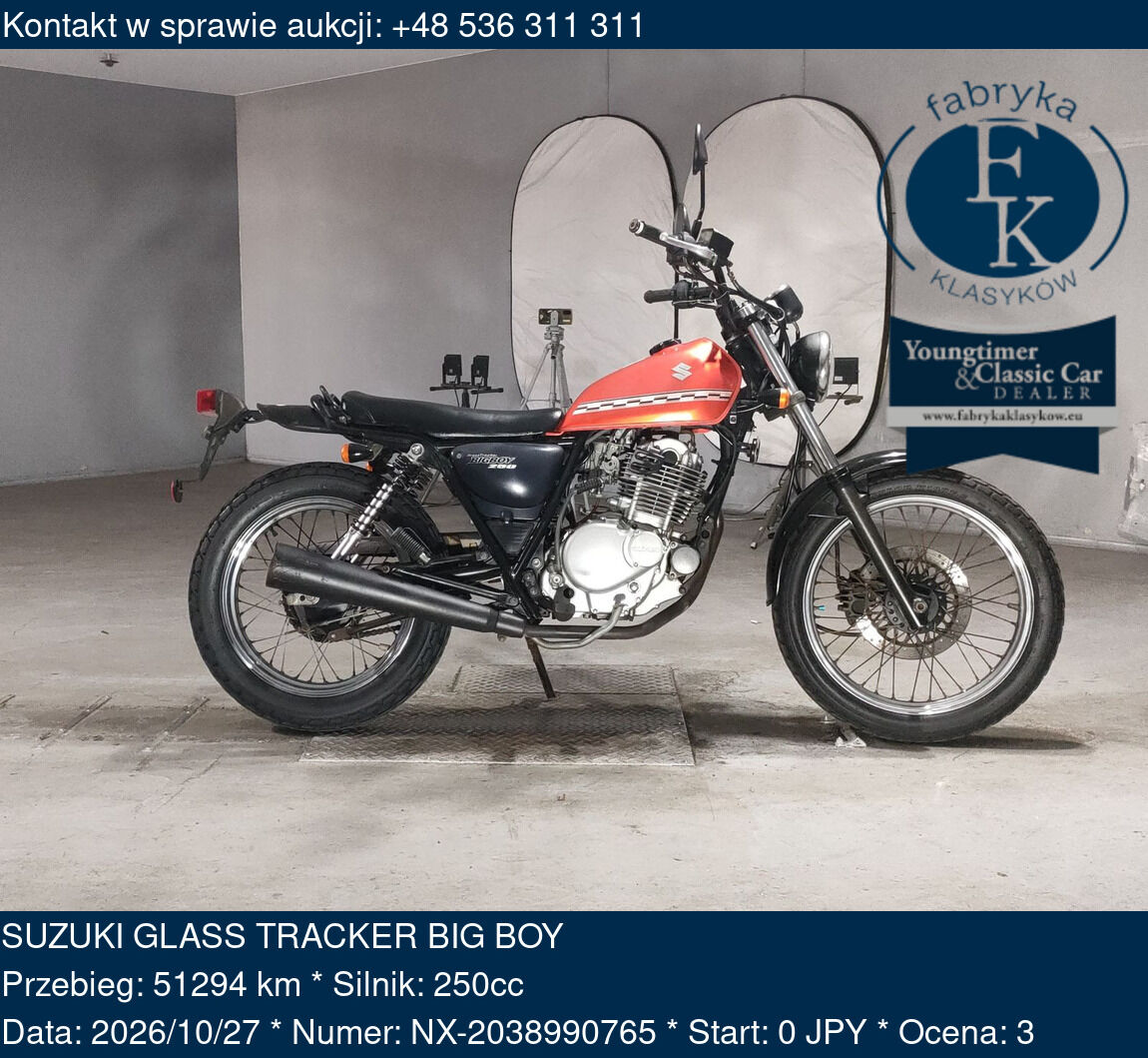 SUZUKI GLASS TRACKER BIG BOY  - zdjęcie 2