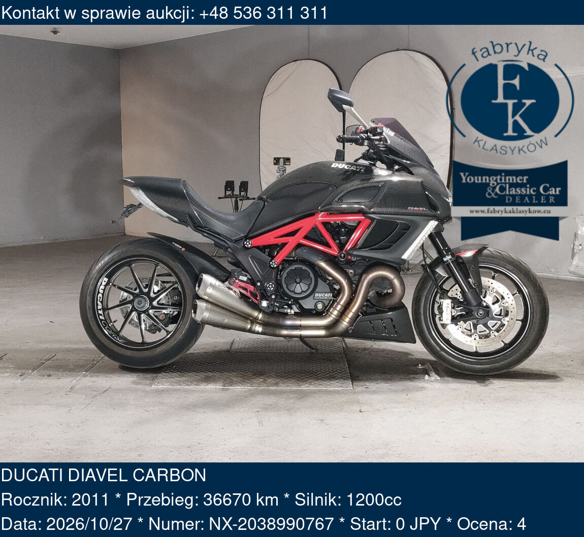 DUCATI DIAVEL CARBON 2011 - zdjęcie 2
