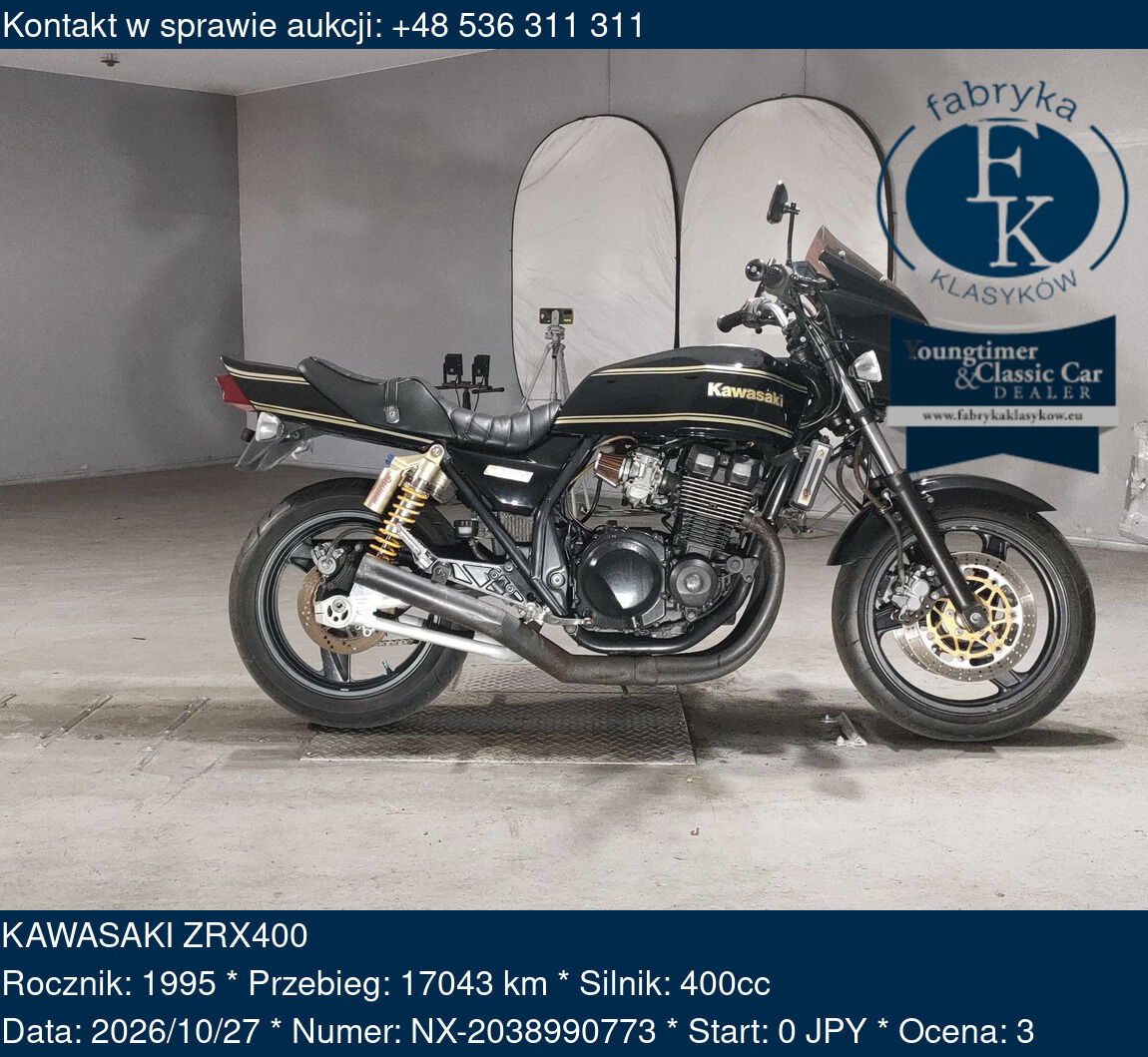 KAWASAKI ZRX400 1995 - zdjęcie 2