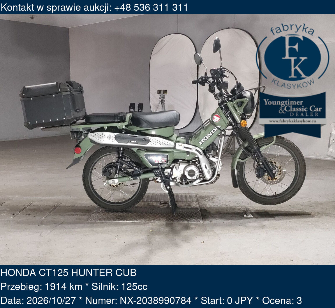 HONDA CT125 HUNTER CUB  - zdjęcie 2