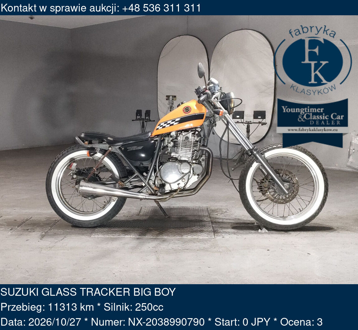 SUZUKI GLASS TRACKER BIG BOY  - zdjęcie 2