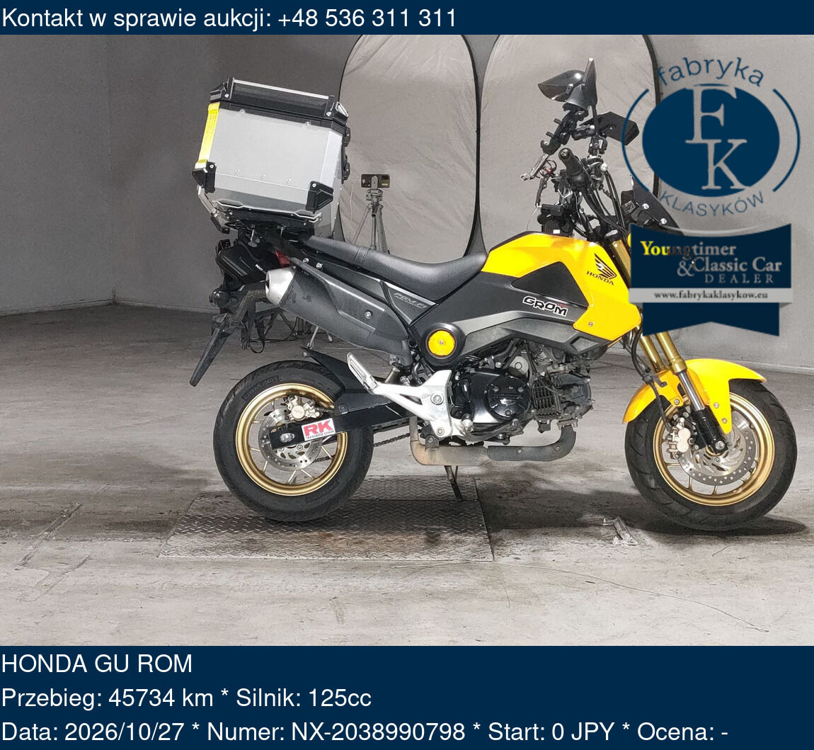 HONDA GU ROM  - zdjęcie 2