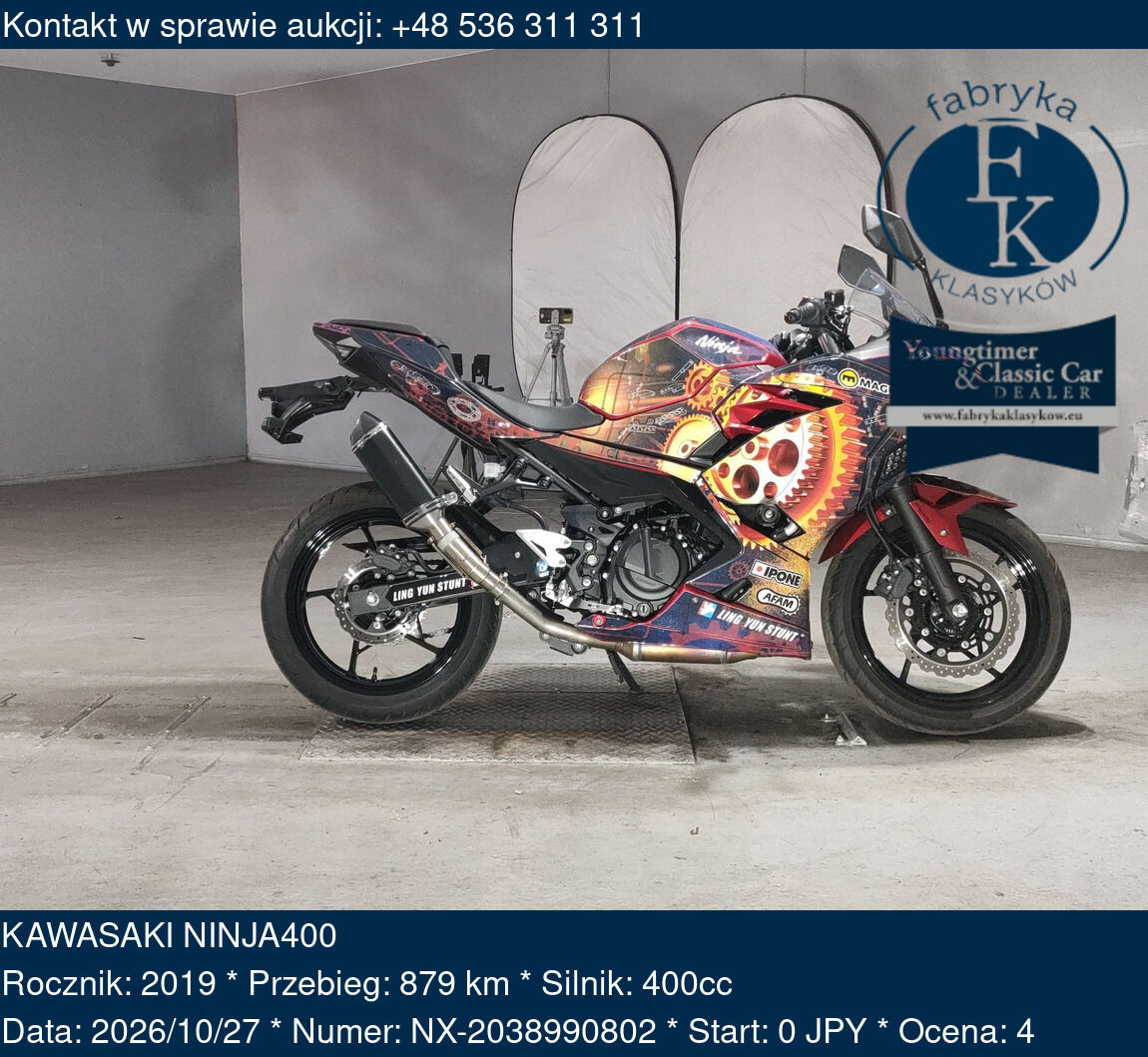 KAWASAKI NINJA400 2019 - zdjęcie 2