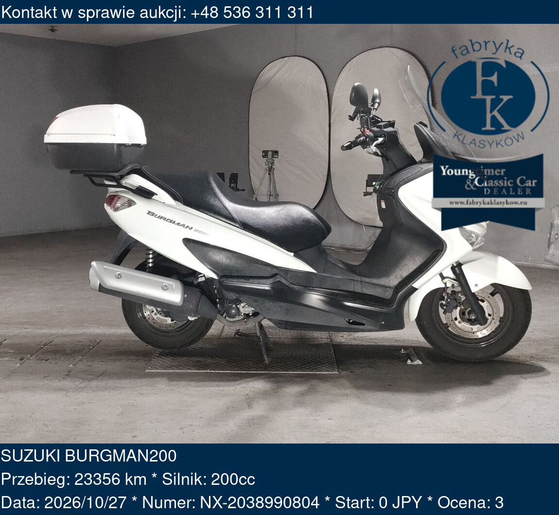 SUZUKI BURGMAN200  - zdjęcie 2