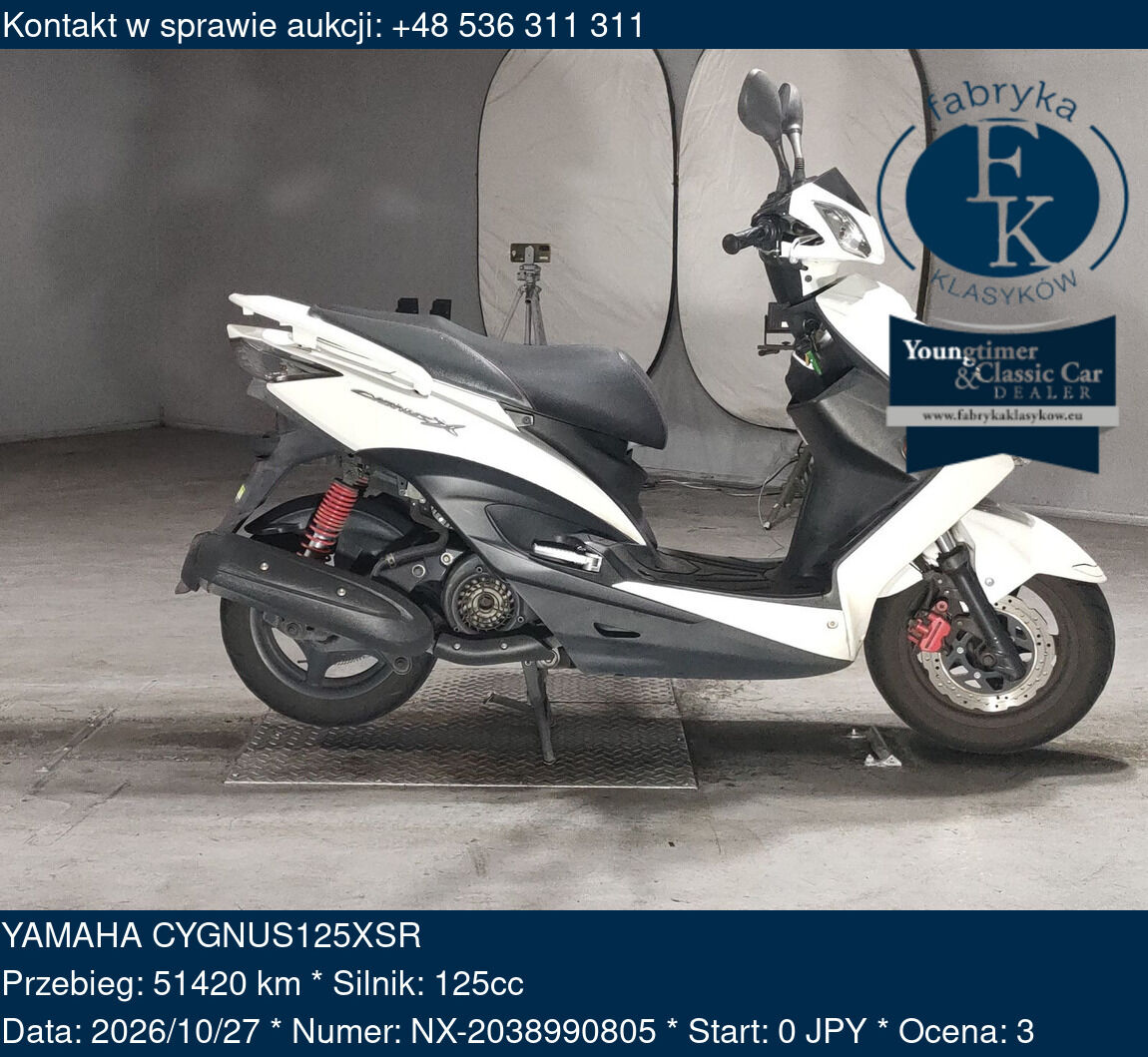 YAMAHA CYGNUS125XSR - zdjęcie 2