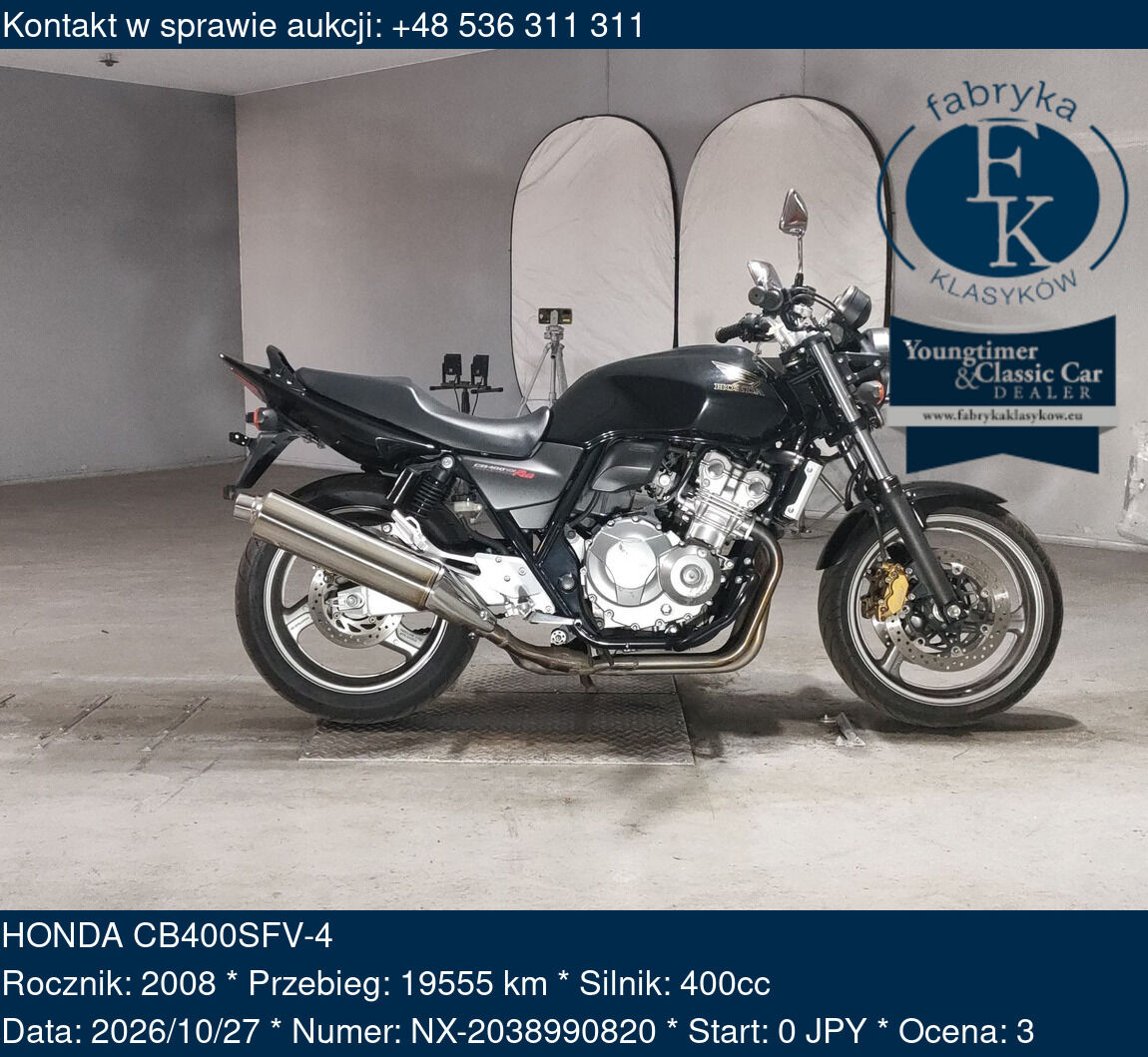 HONDA CB400SFV-4 2008 - zdjęcie 2