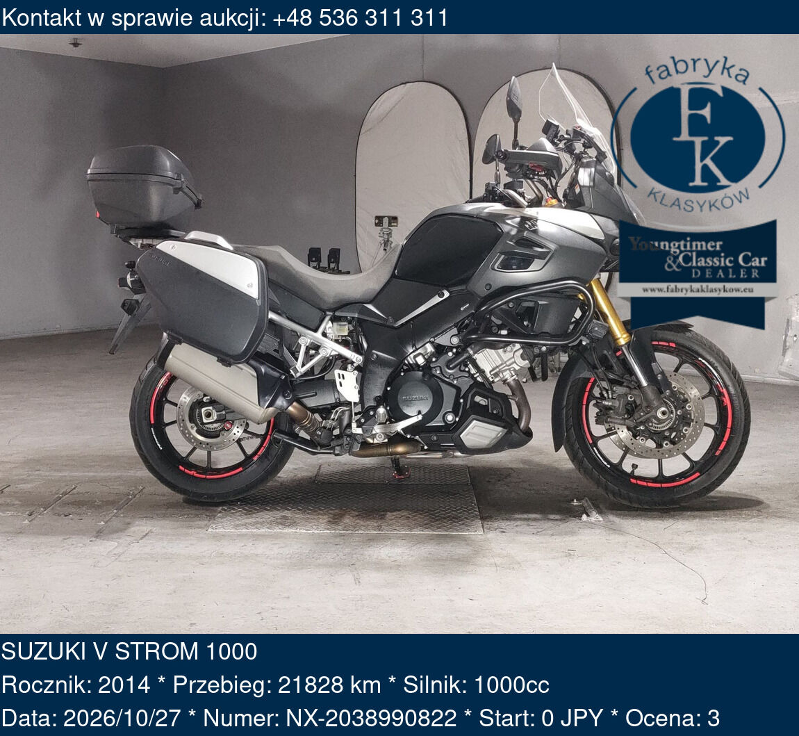 SUZUKI V STROM 1000 2014 - zdjęcie 2