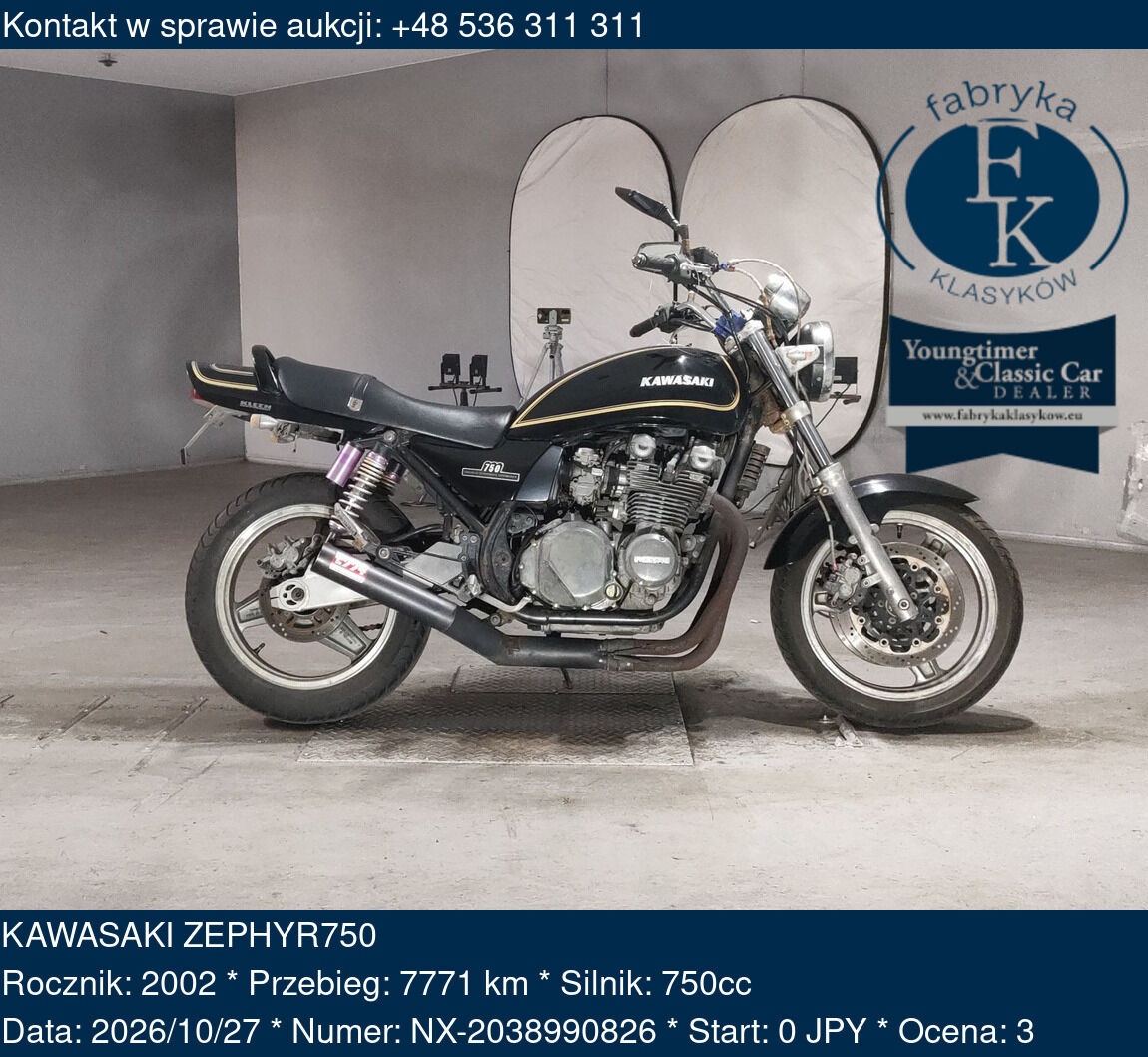 KAWASAKI ZEPHYR750 2002 - zdjęcie 2
