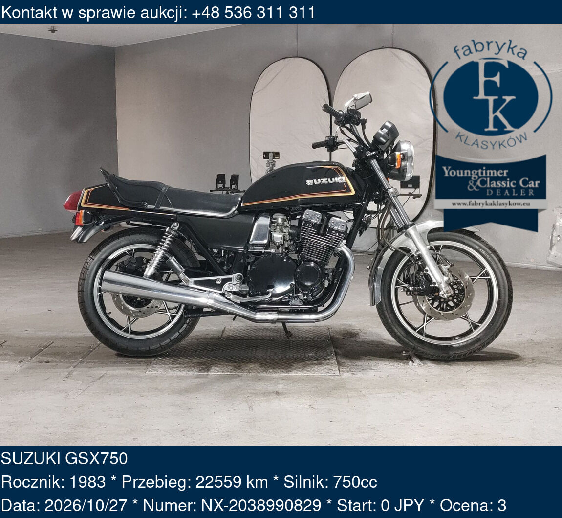 SUZUKI GSX750 1983 - zdjęcie 2