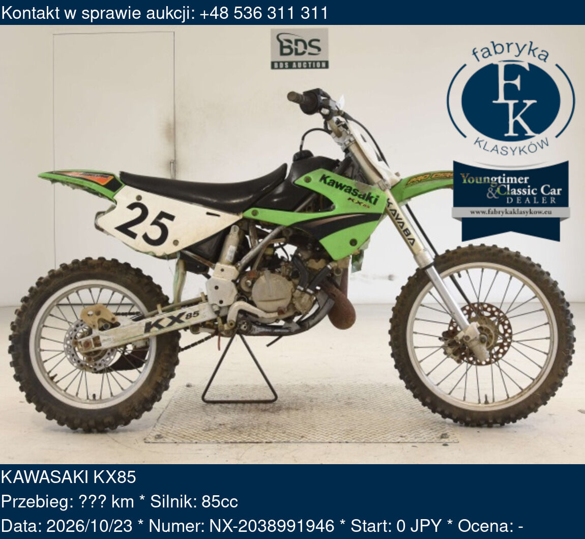 KAWASAKI KX85  - zdjęcie 2
