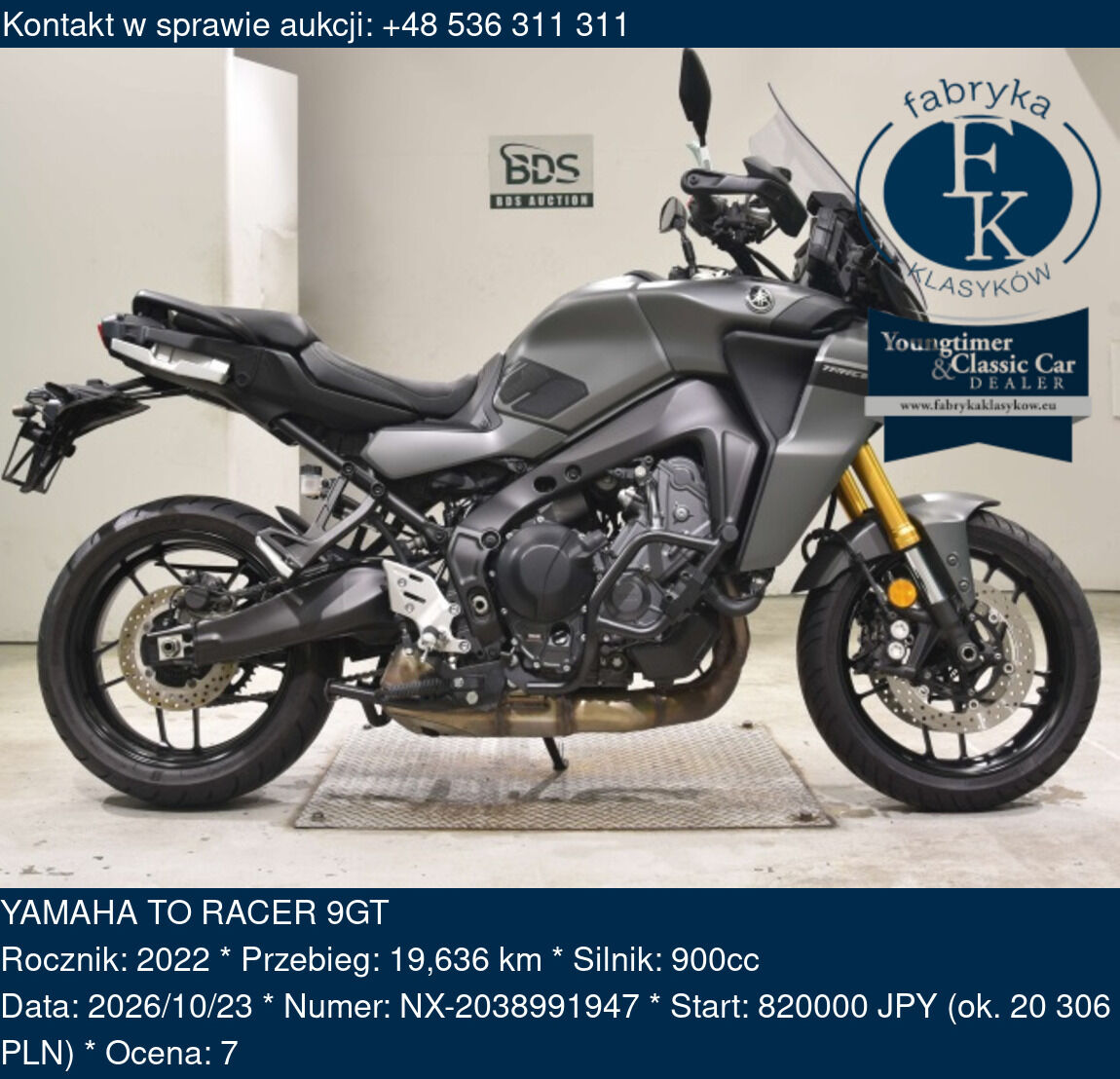 YAMAHA TO RACER 9GT 2022 - zdjęcie 2