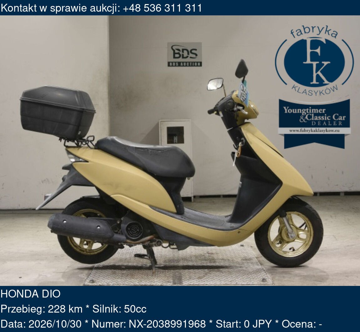 HONDA DIO  - zdjęcie 2