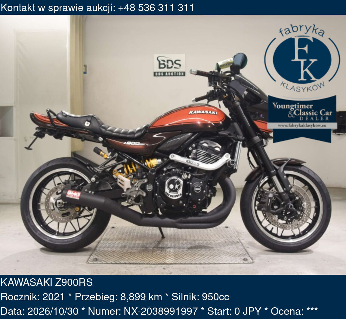 KAWASAKI Z900RS 2021 - zdjęcie 2