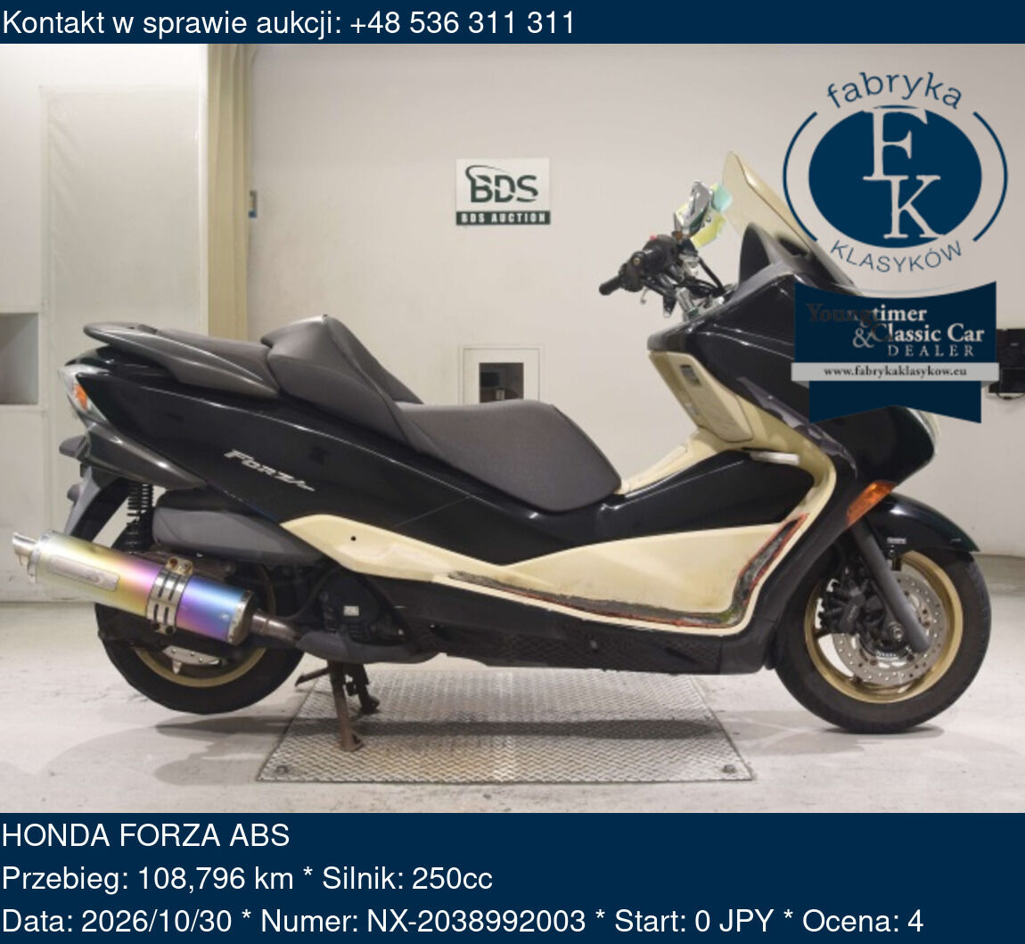 HONDA FORZA ABS  - zdjęcie 2