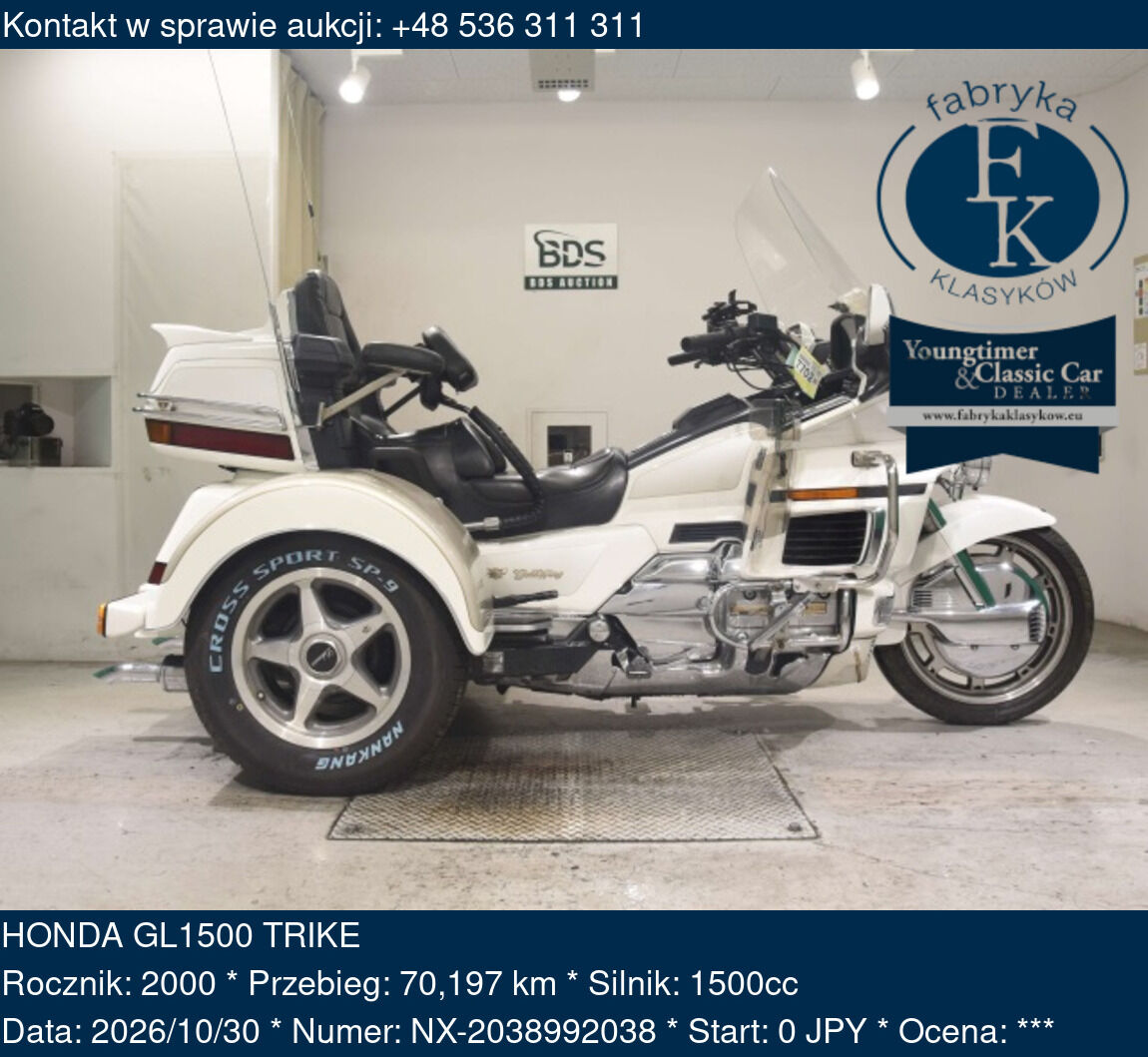 HONDA GL1500 TRIKE 2000 - zdjęcie 2