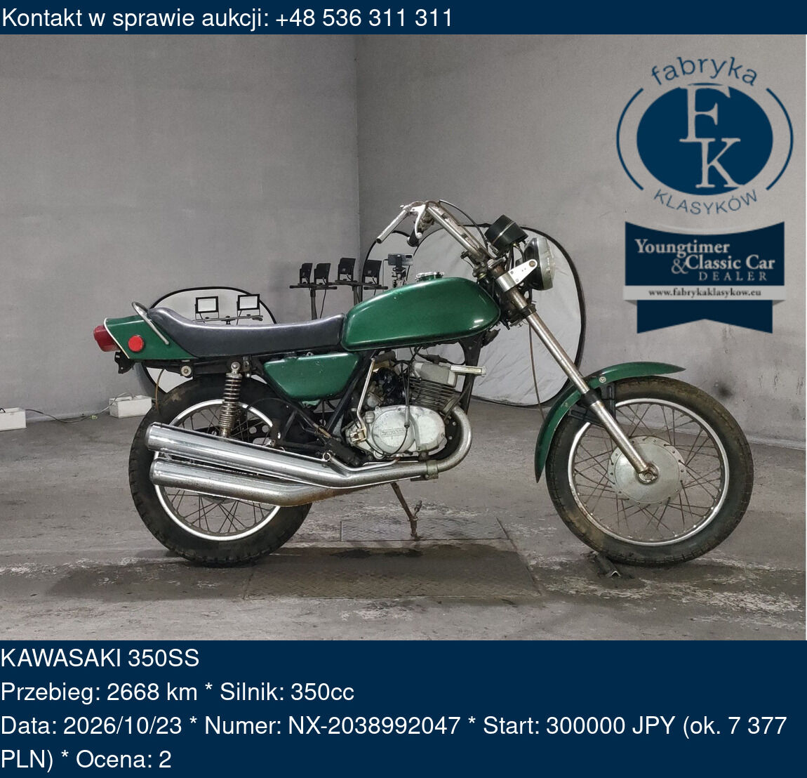 KAWASAKI 350SS  - zdjęcie 2