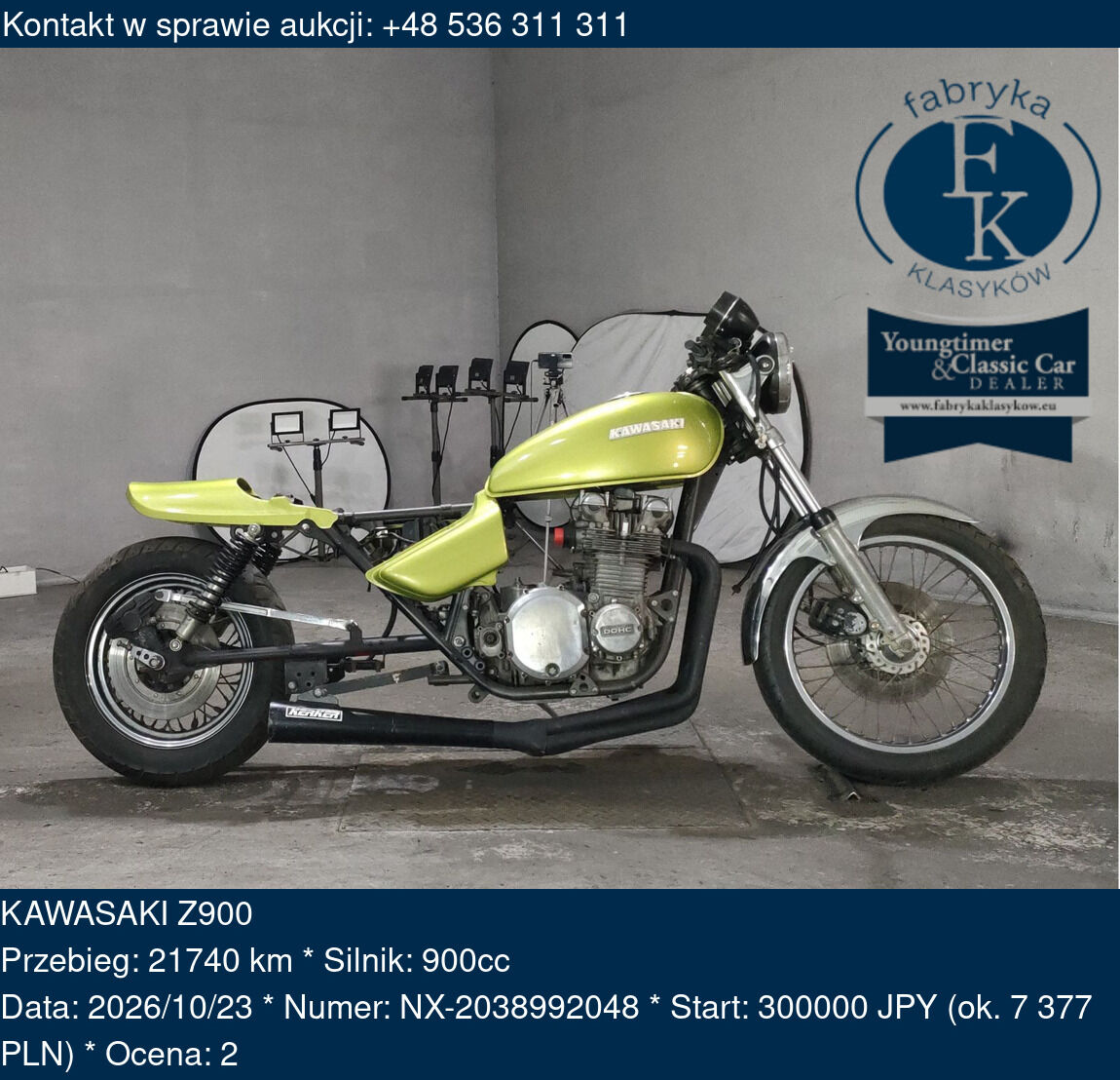 KAWASAKI Z900 - zdjęcie 2