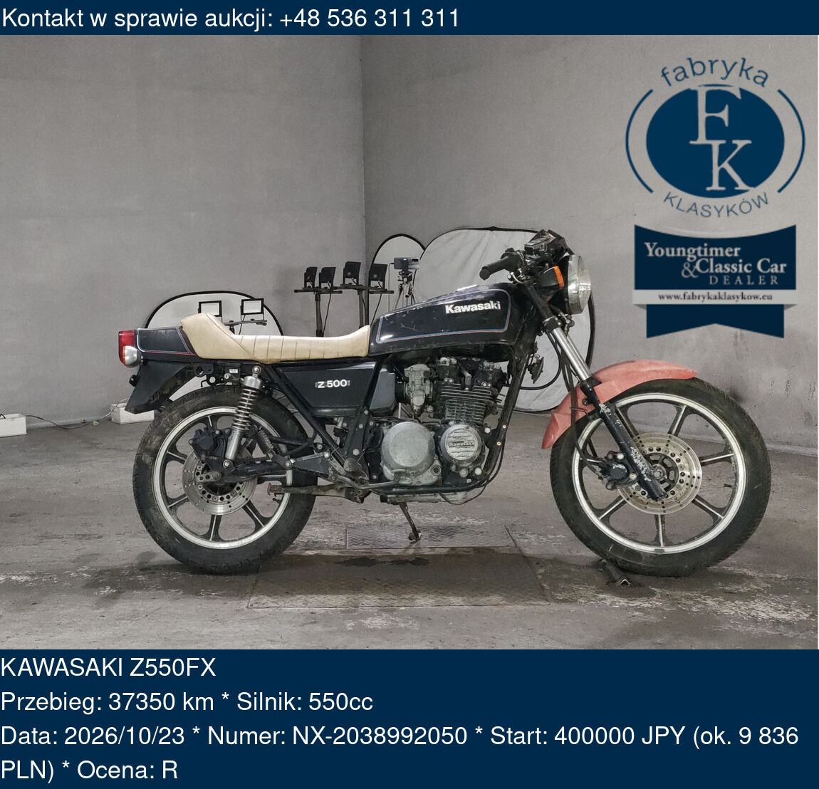 KAWASAKI Z550FX  - zdjęcie 2