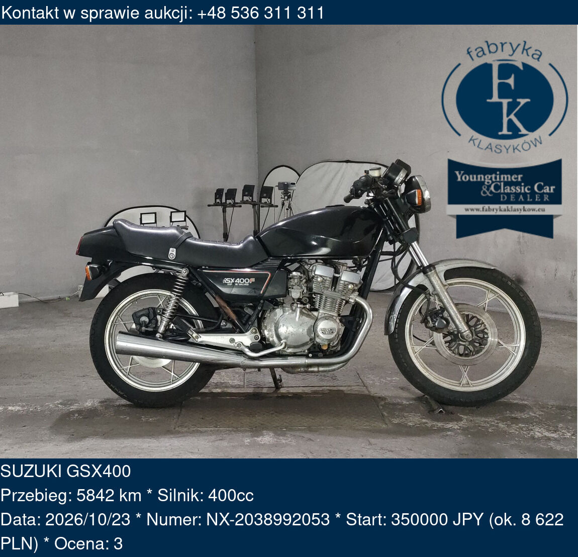 SUZUKI GSX400  - zdjęcie 2