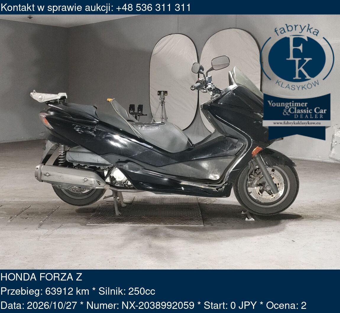 HONDA FORZA Z  - zdjęcie 2