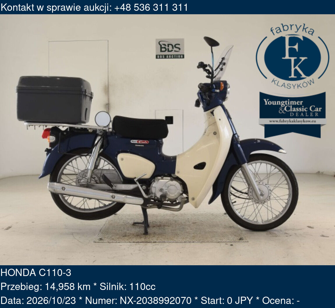 HONDA C110-3  - zdjęcie 2