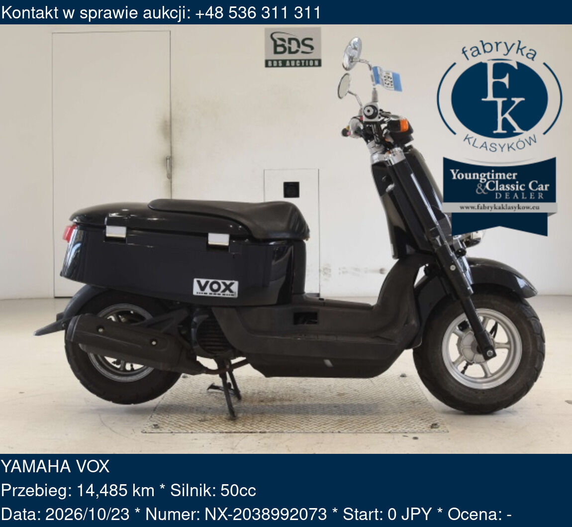 YAMAHA VOX  - zdjęcie 2