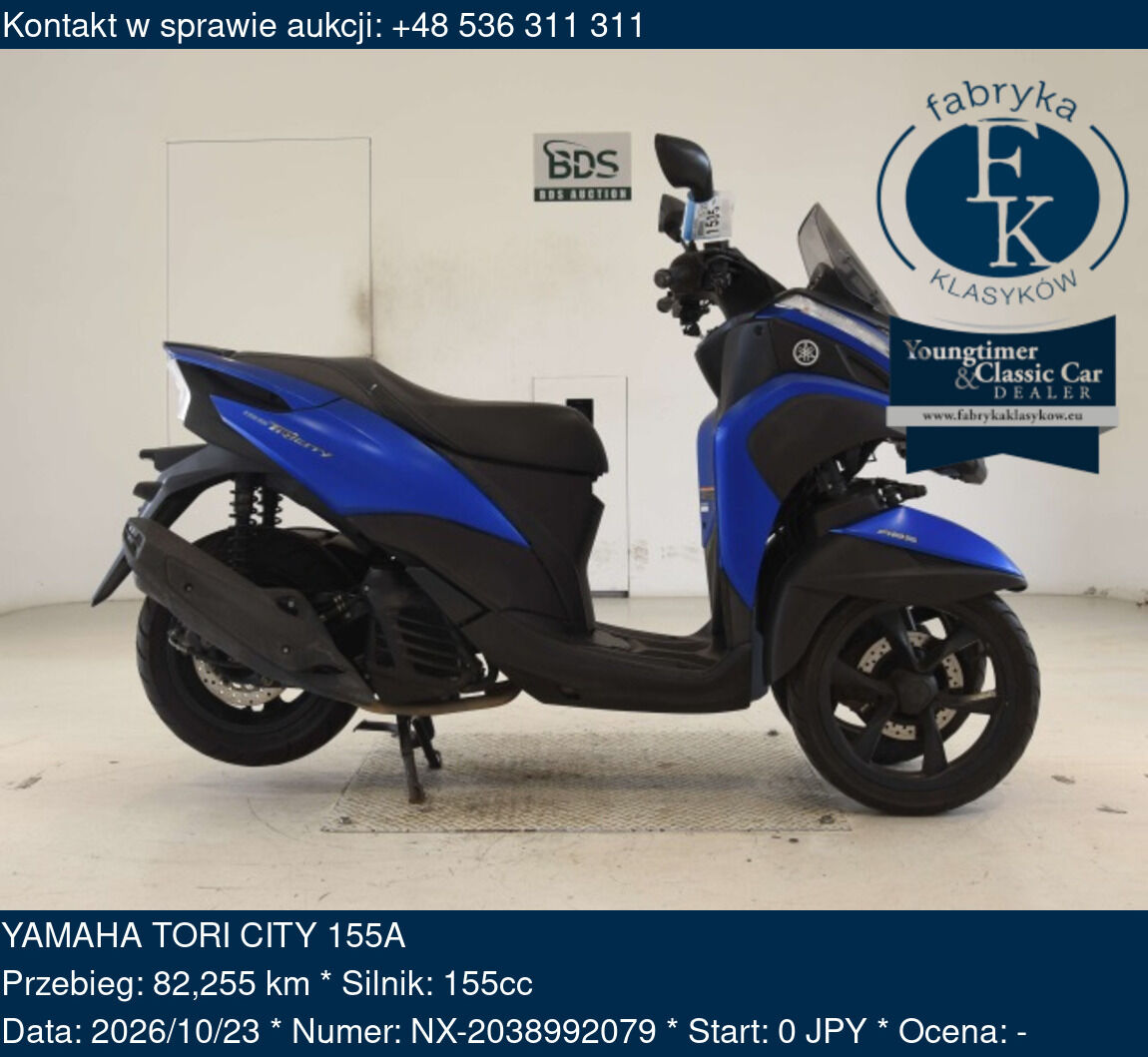 YAMAHA TORI CITY 155A  - zdjęcie 2