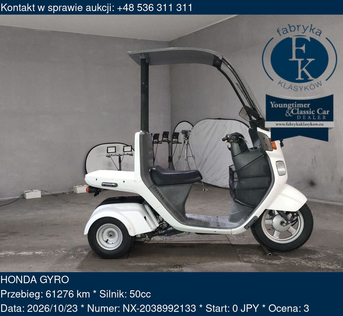 HONDA GYRO  - zdjęcie 2