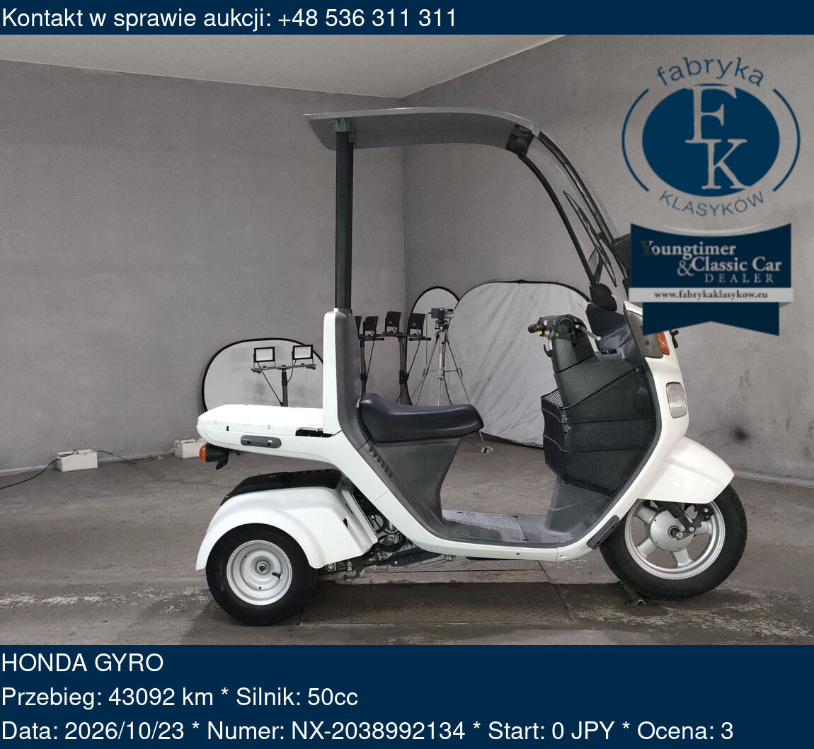 HONDA GYRO  - zdjęcie 2